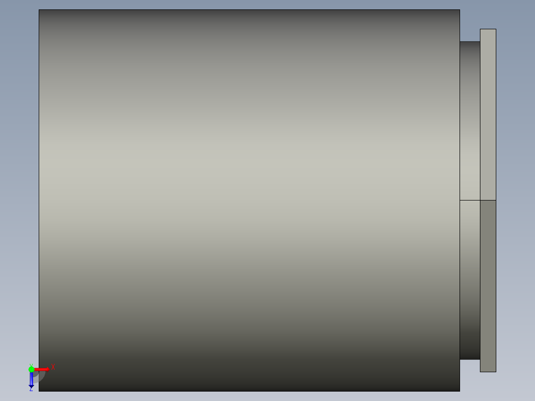 船舶管路系统SeaCor_ReducerCoupling_SxS_37J229248_2in x .75in俯视图
