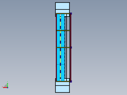 利用底部物料箱内部循环输送线后视缩略图