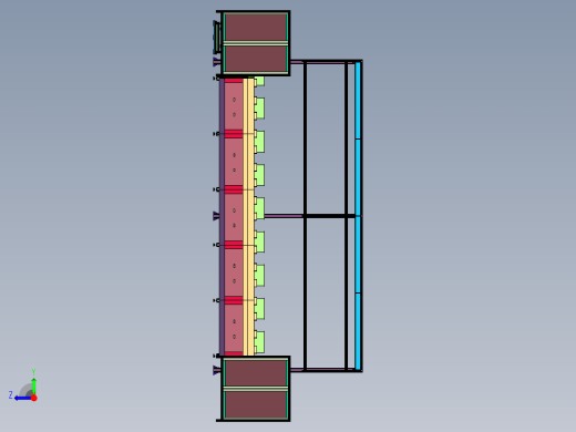 利用底部物料箱内部循环输送线右视缩略图