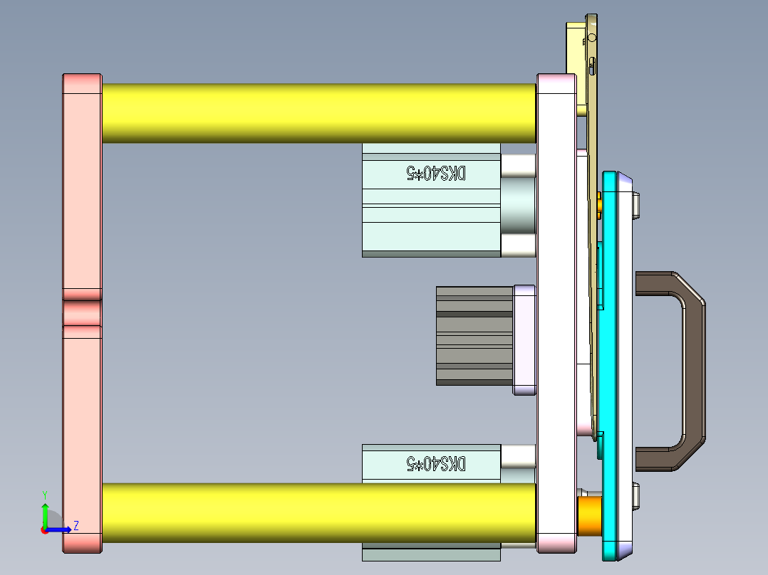 UX490-C-CNC7-1121左视图