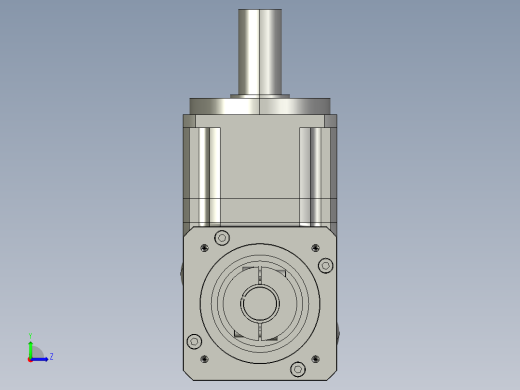 斜齿ZPGH142-L1 30-110-145-M8.STEP左视缩略图