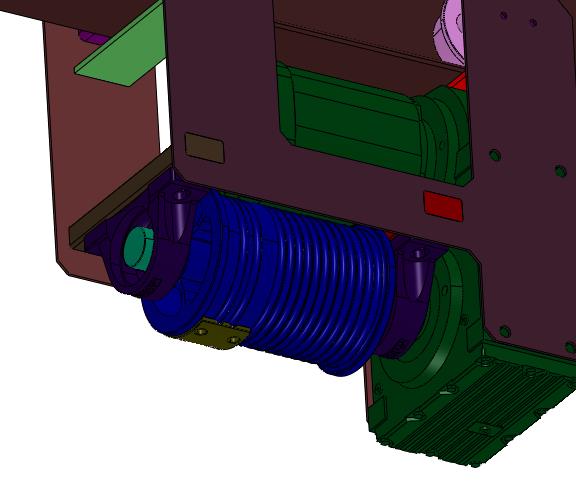 起重升降钢丝绳绞盘