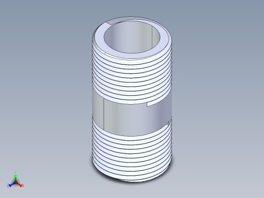 CPVC管件33-Sch80_Nipple_MPTxMPT_9861-020_0.75in x 2in