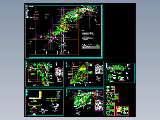 公园园林景观规划施工图