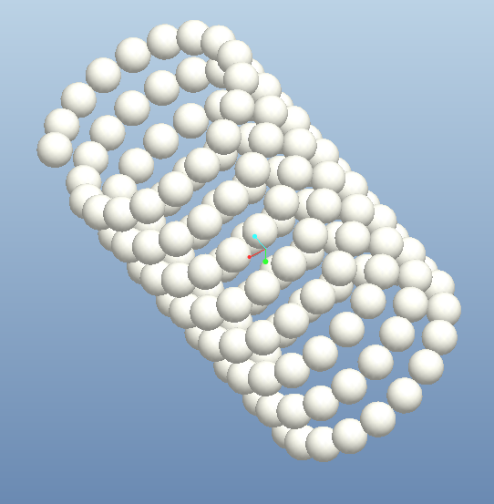滚珠丝杠公称直径为20mm螺母三维模型