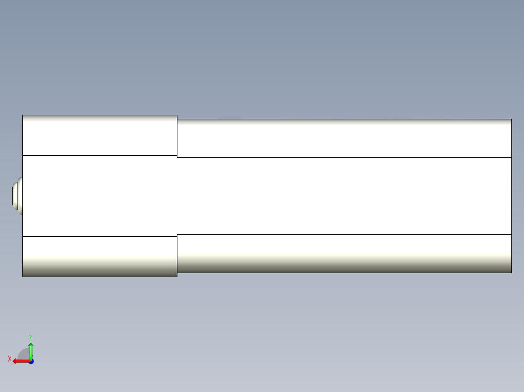 常见插线板 UG STP后视图