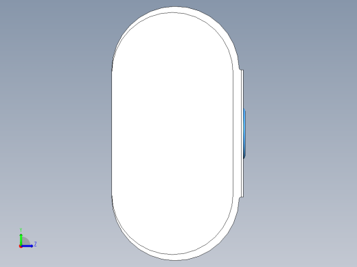 常见插线板 UG STP左视缩略图