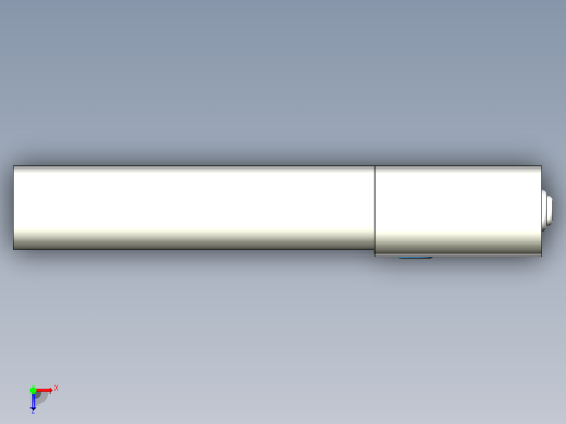 常见插线板 UG STP俯视缩略图