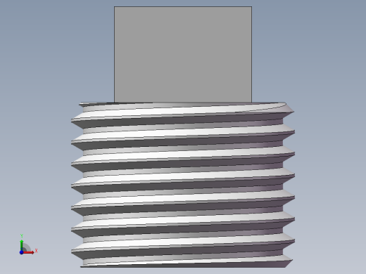 四角塞头 DN10前视缩略图