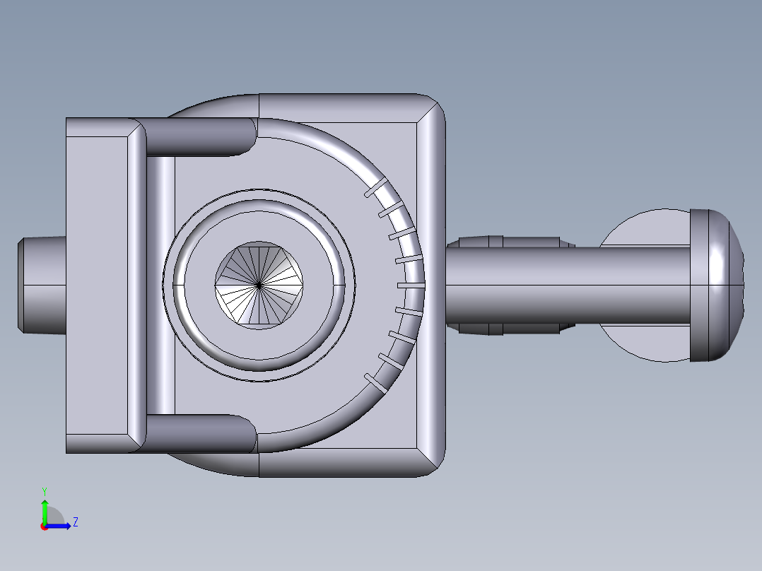 型材-BR 40X40 SWIVEL BEARING 3842532208左视图