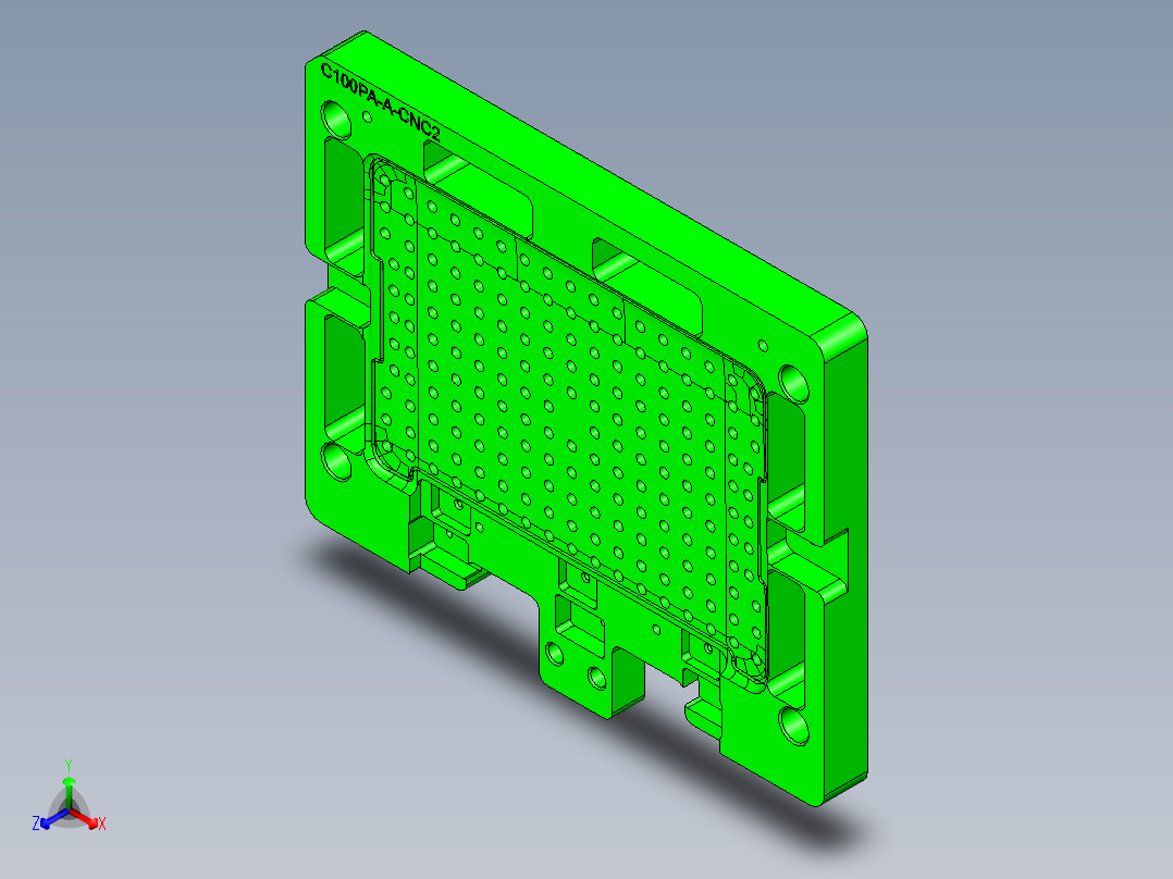C100PA-A-笔记本CNC工装夹具三维模型CNC2-Gudingban-170526主视图