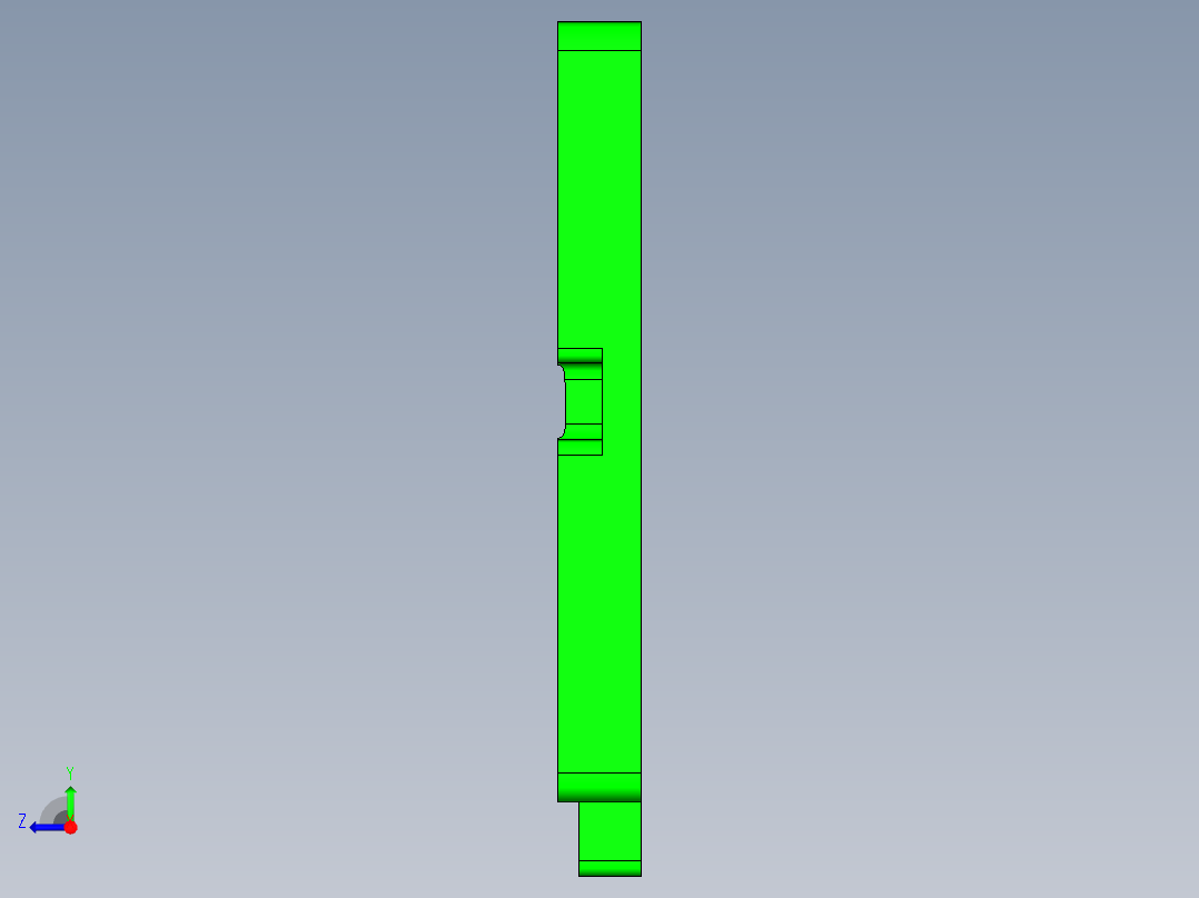 C100PA-A-笔记本CNC工装夹具三维模型CNC2-Gudingban-170526右视图