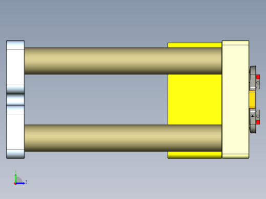 X3-笔记本CNC工装夹具三维模型CNC4-0923左视缩略图