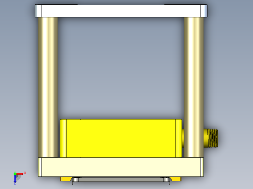 X3-笔记本CNC工装夹具三维模型CNC4-0923俯视缩略图