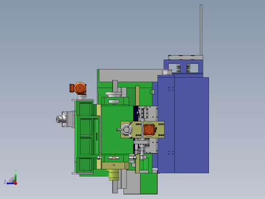 圆周磨削抛光设备sw18右视缩略图