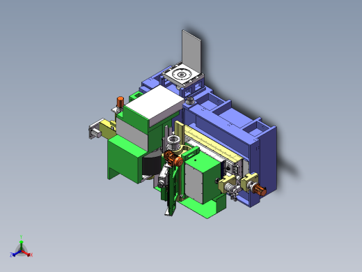 圆周磨削抛光设备sw18正等轴测缩略图