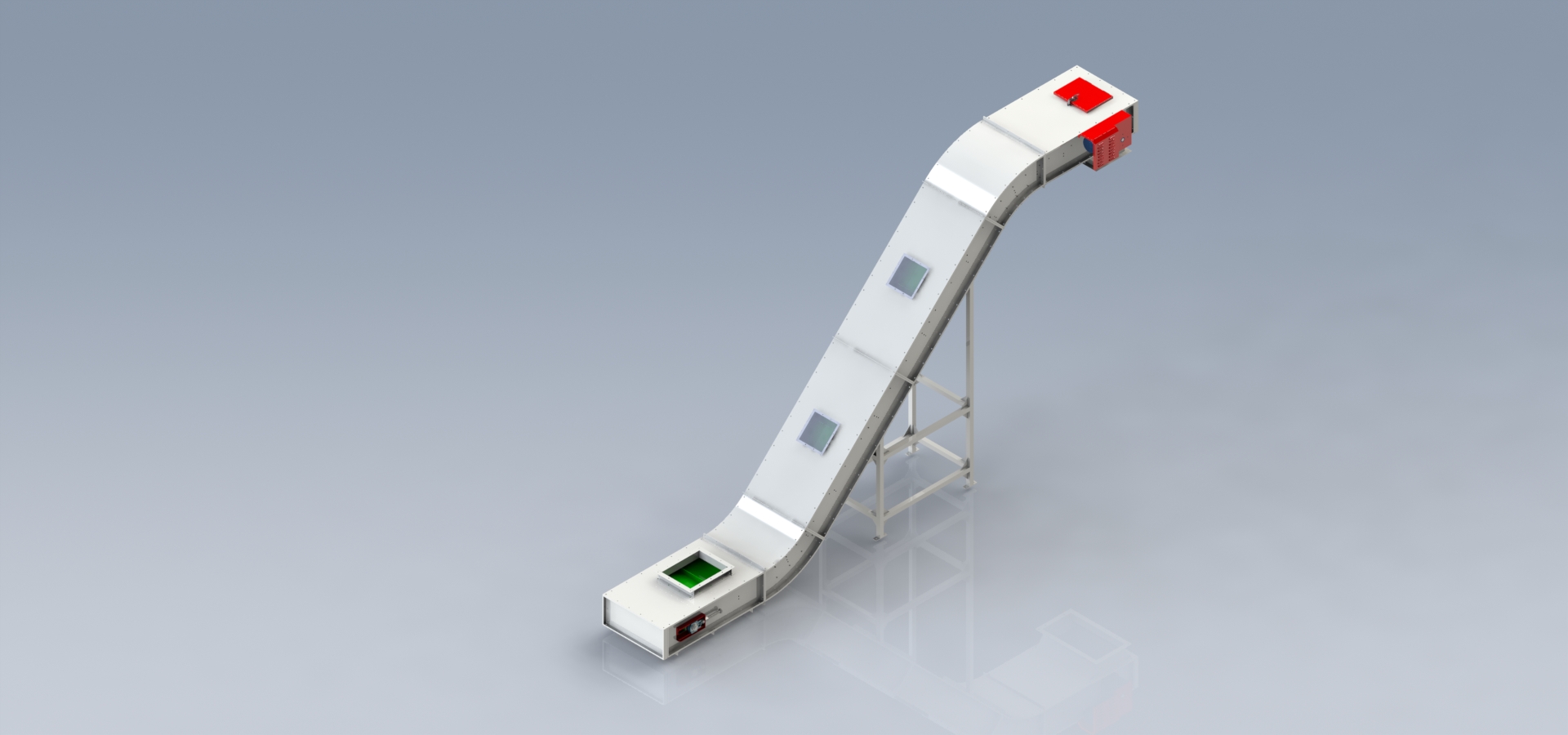 木工刮板料仓除尘器sw15可编辑