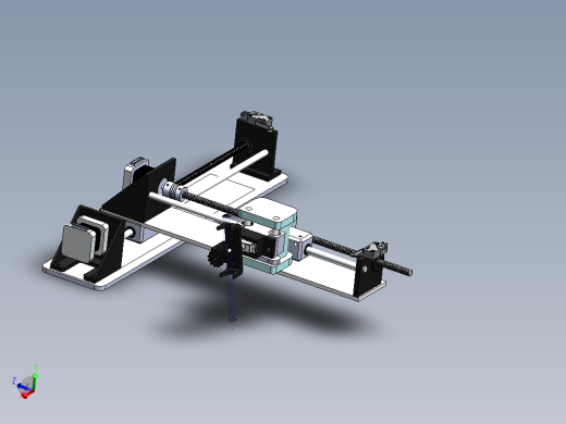 基于PLC的雕刻机控制系统设计+计算说明+仿真+程序+三维
