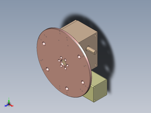 焊接工作台转盘组件