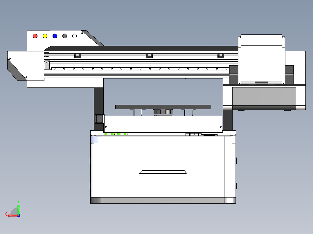 6090uv打印 1172804前视图