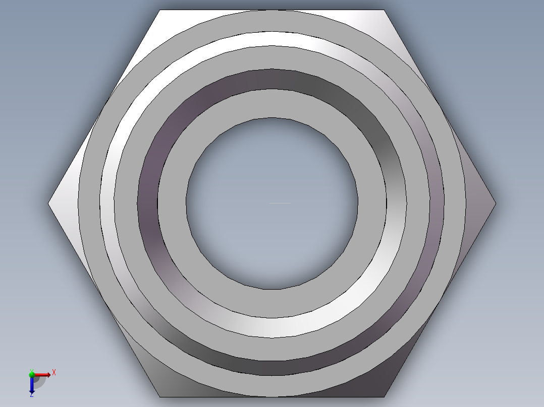 公制螺纹ED密封、1DM-24-22WD俯视图