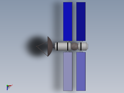卫星、空间站(37)俯视缩略图