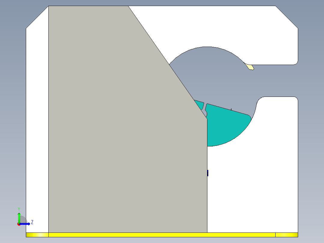 B2004256-线束胶带机左视图