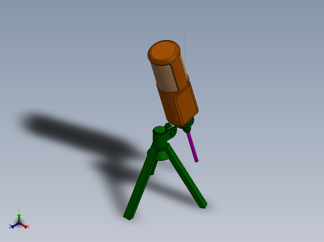 麦克风(17)正等轴测图