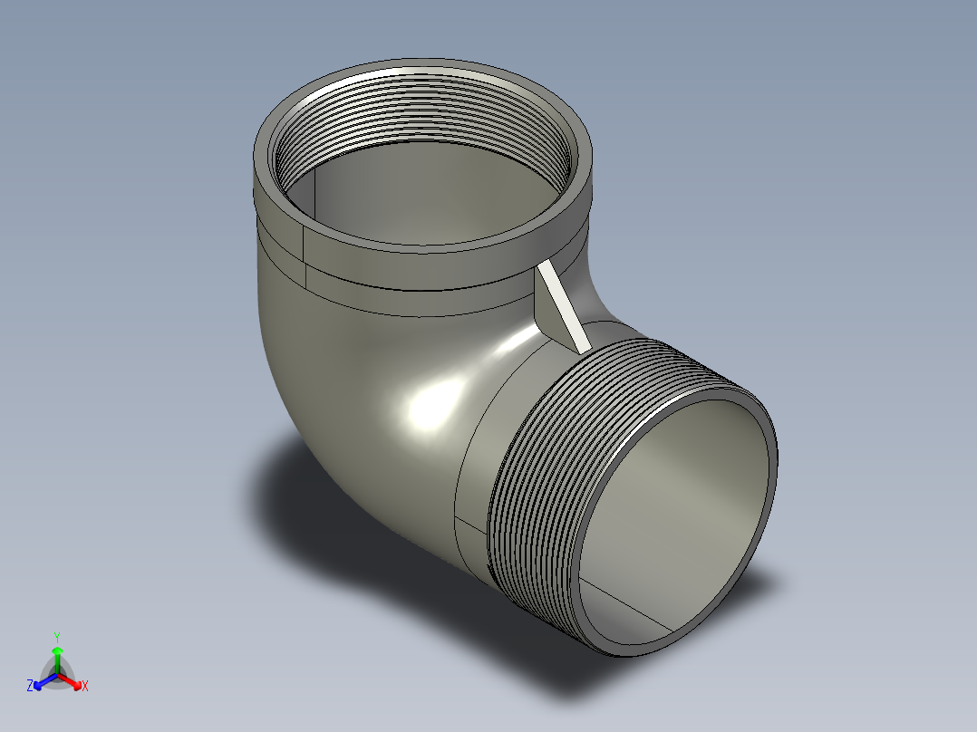 螺纹管弯头-等径内外丝 DN80