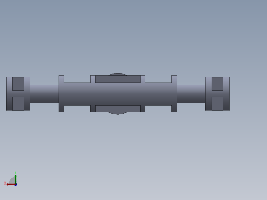 逆向工程 T 型柱塞后视缩略图
