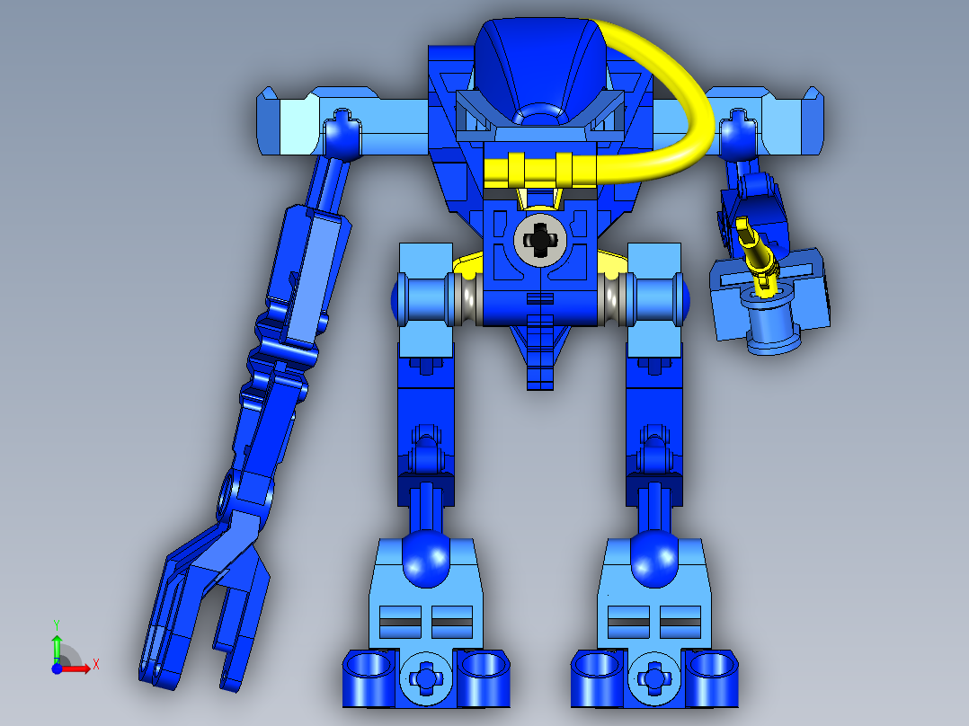 喷漆机器人前视图