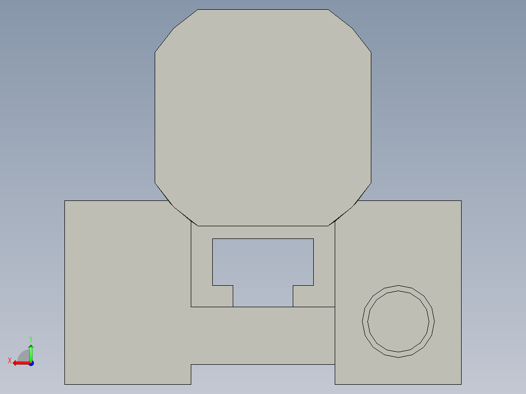 23LM001標準件-氣缸-缸體-CDJ2B10-100-A73H后视图