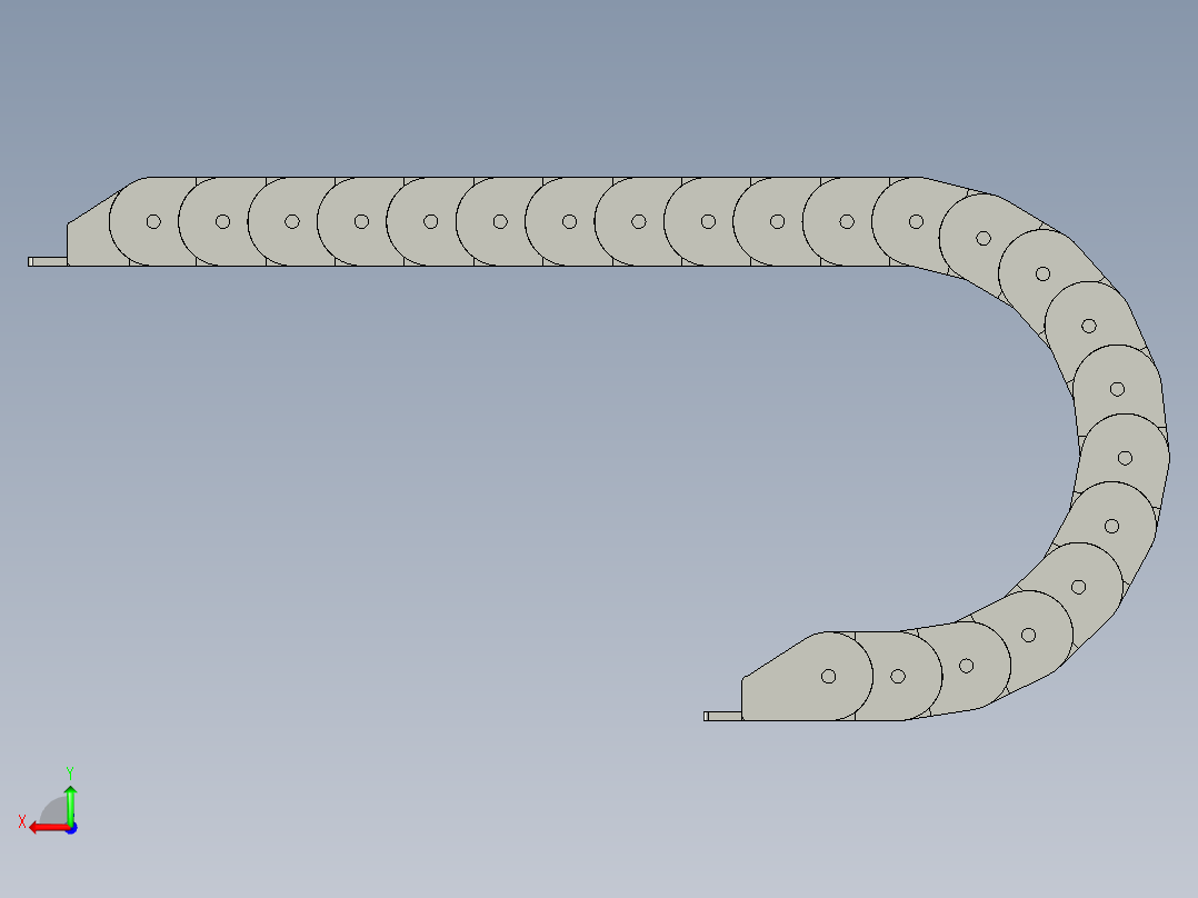 电缆保护链SZ16F-4-100-22MISUMI-2-66-33-AAA后视图