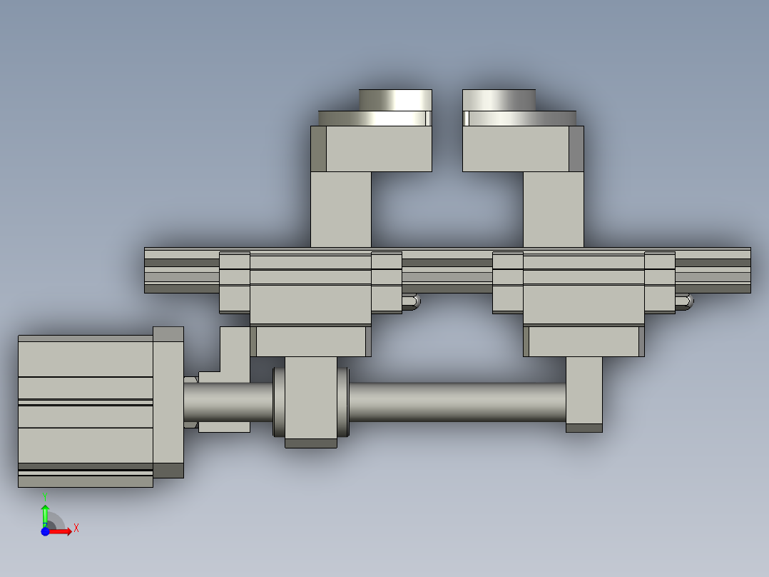 漏料结构1-dtk前视图