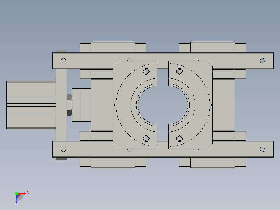 漏料结构1-dtk俯视图