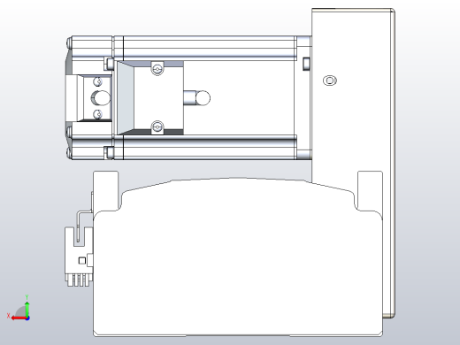 皮带直线轴半封闭可选导轨TPA-HNB-140D-120-L2000-LU-Y-P40-N3后视缩略图