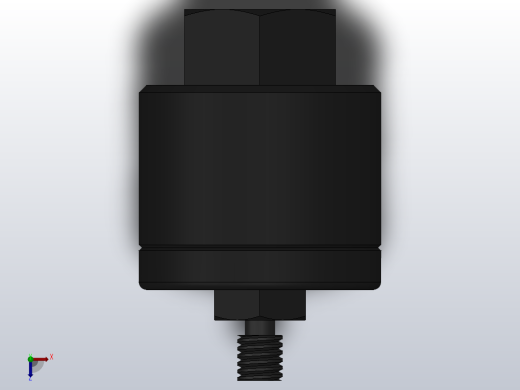 HJB系列浮动接头╱薄型气缸专用型[HJB12-3-050-X11]俯视缩略图