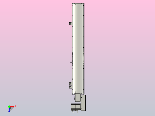 MT120BT半封闭皮带滑台[MT120BT.L100.600.R.P40.C3]俯视缩略图