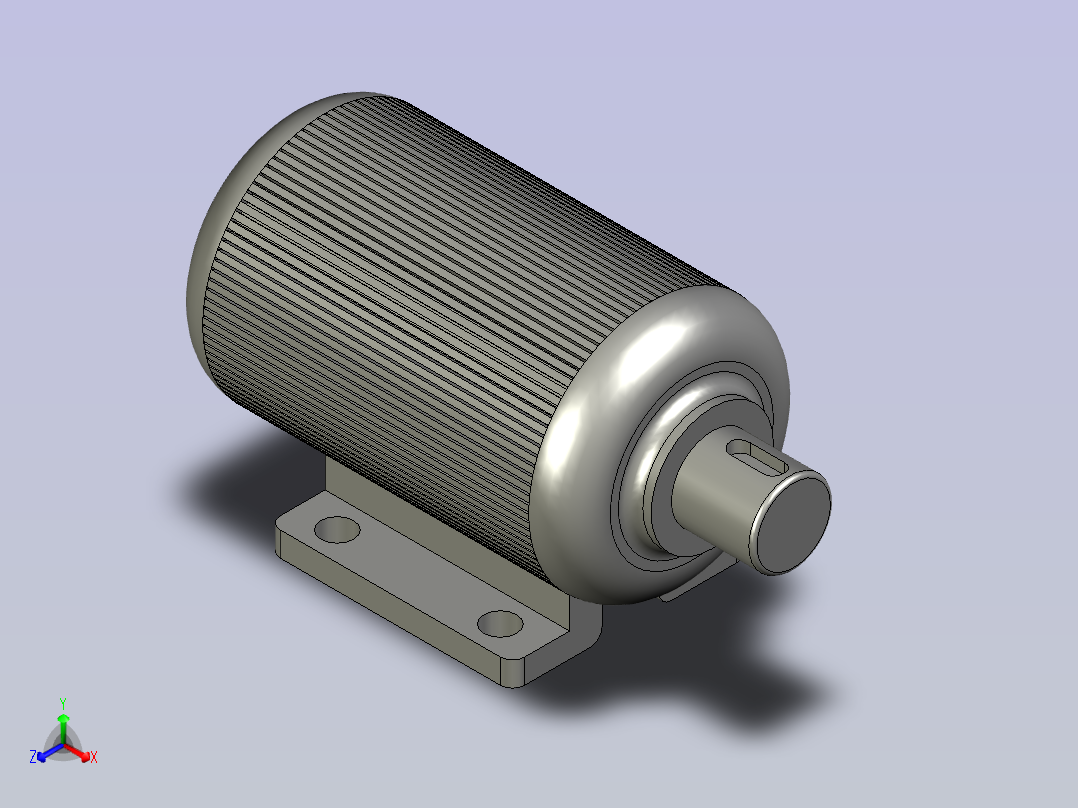 DDSGJ2017传动电机500W主视图