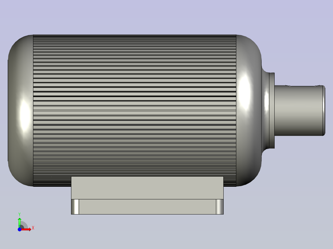 DDSGJ2017传动电机500W前视图