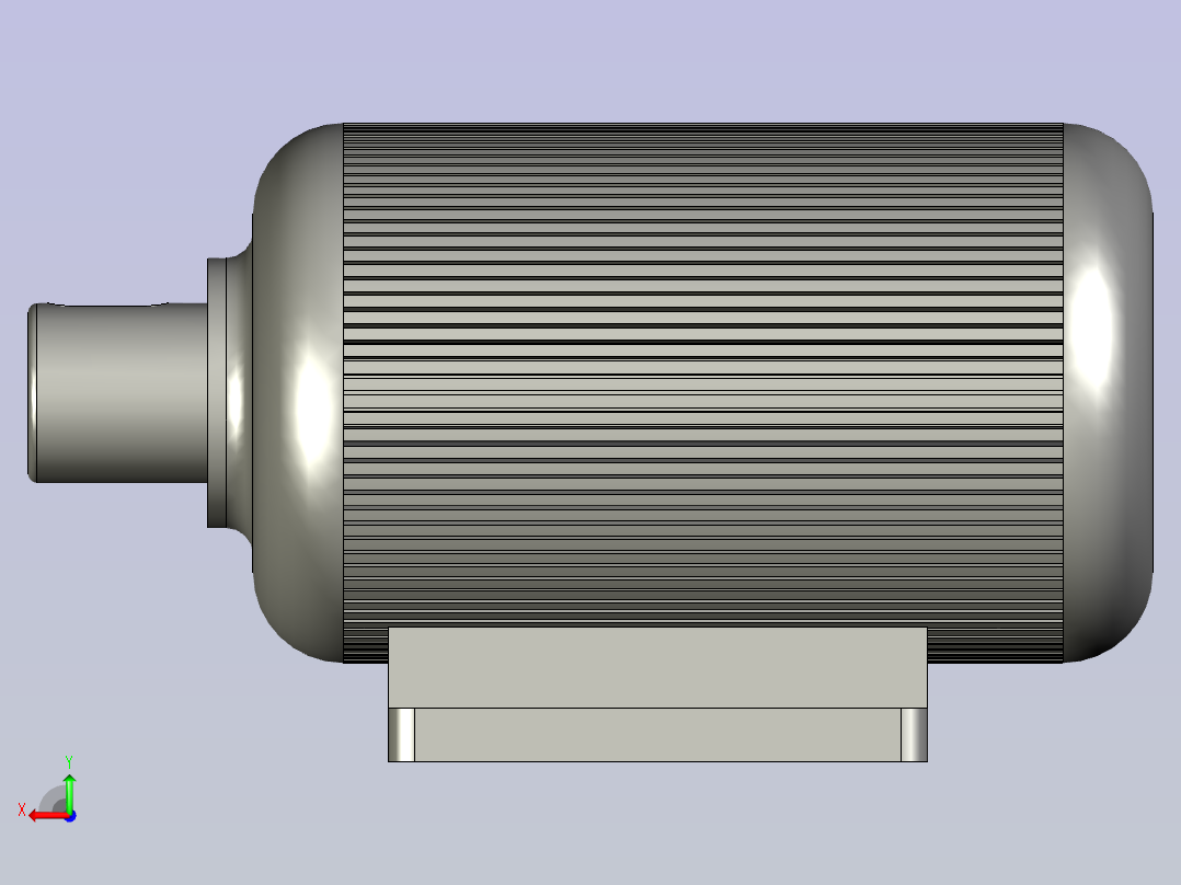 DDSGJ2017传动电机500W后视图