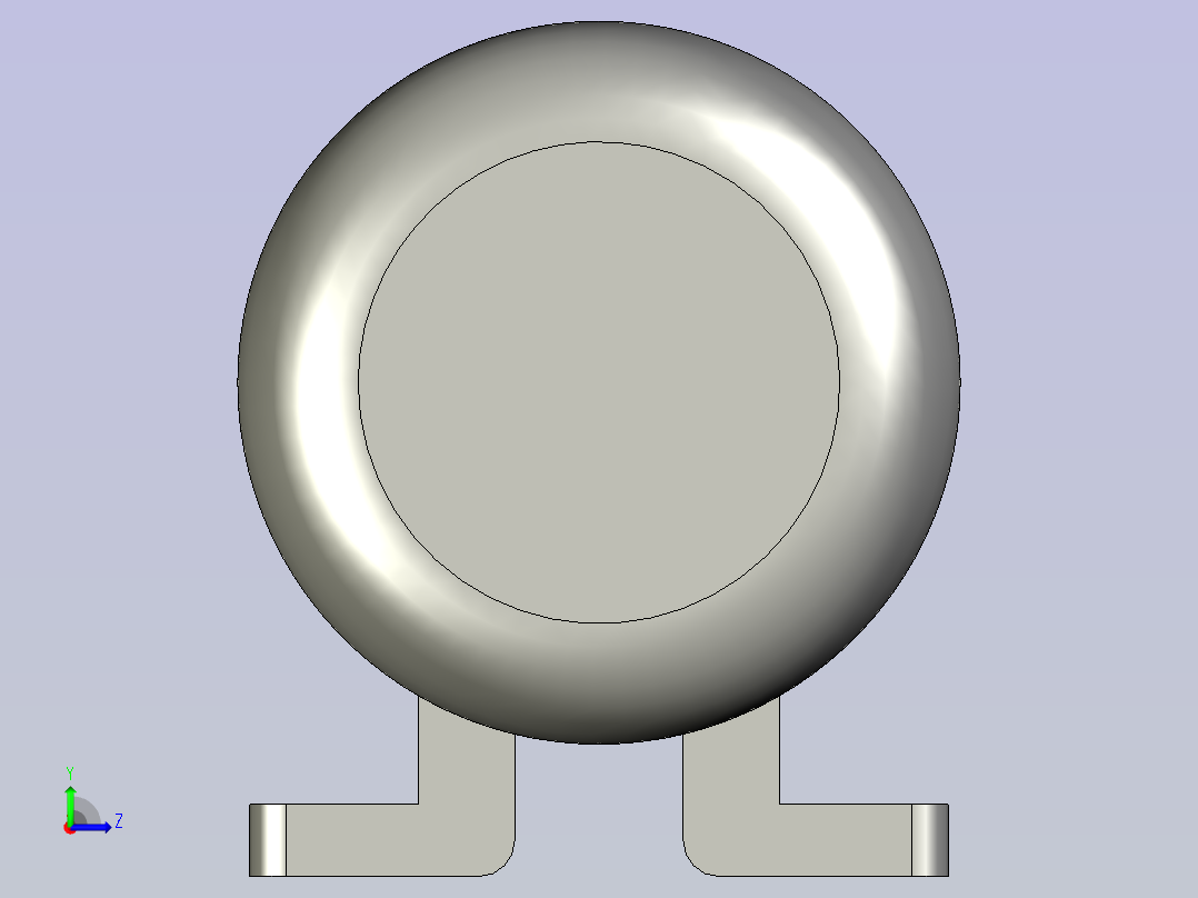 DDSGJ2017传动电机500W左视图