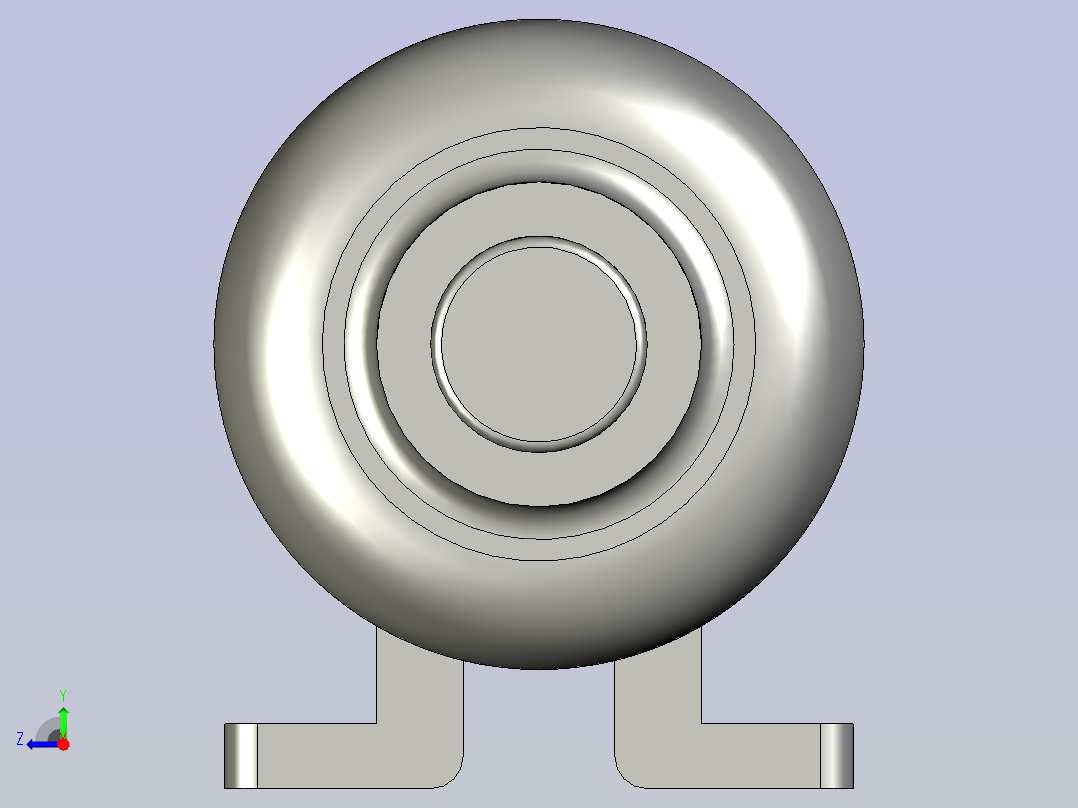 DDSGJ2017传动电机500W右视图