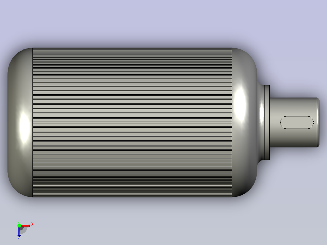 DDSGJ2017传动电机500W俯视图