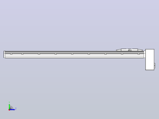 机器人皮带驱动直线轴TPA-GCB-150-P80-L950-LP-M75-N3左视缩略图