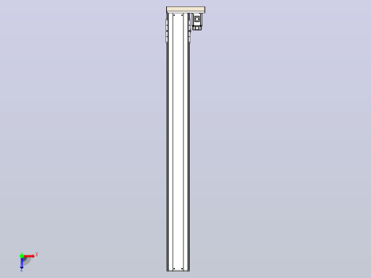 日规模组半封闭丝杆TPA-HNR-220D-3210C-L2100-ML-C-P1K-N3俯视缩略图