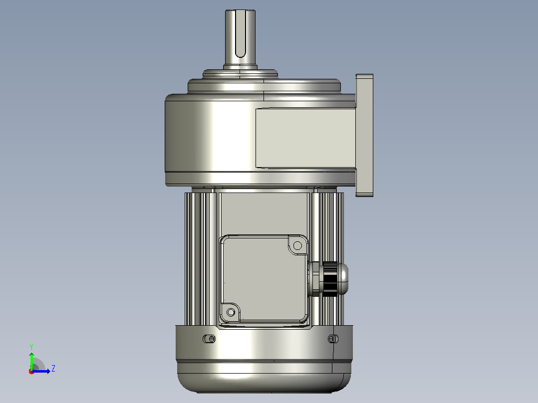 交流减速机ZHN100-S-60K-200K(22轴）左视图