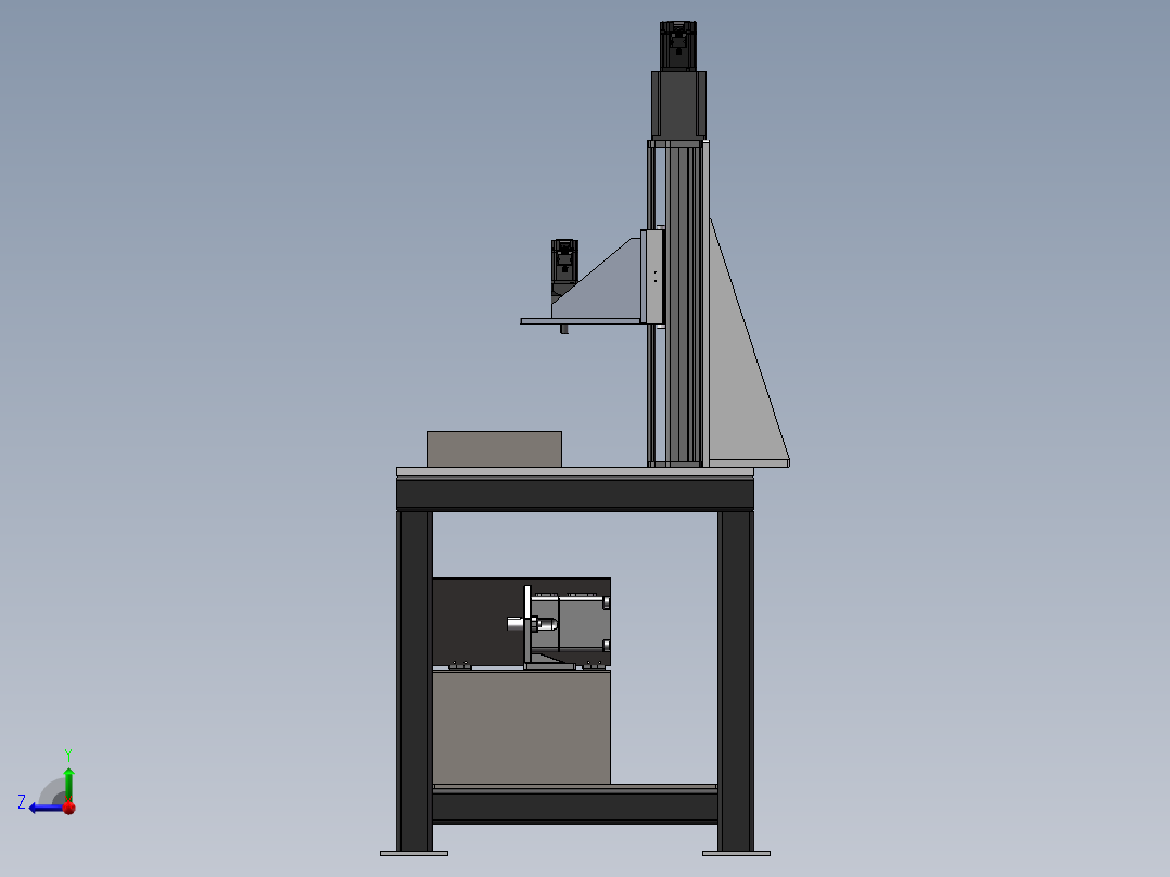 齿环研磨机sw16可编辑右视图