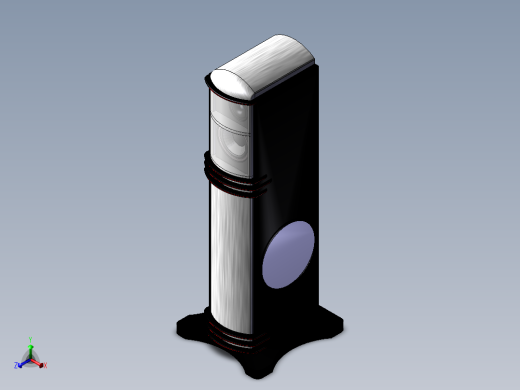 音箱正等轴测缩略图