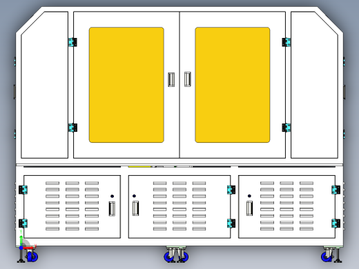 手机内部结构焊接机前视缩略图